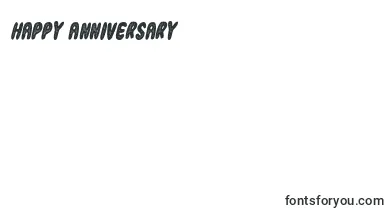 IndustrialrevolutionItalic font – happy Anniversary Fonts